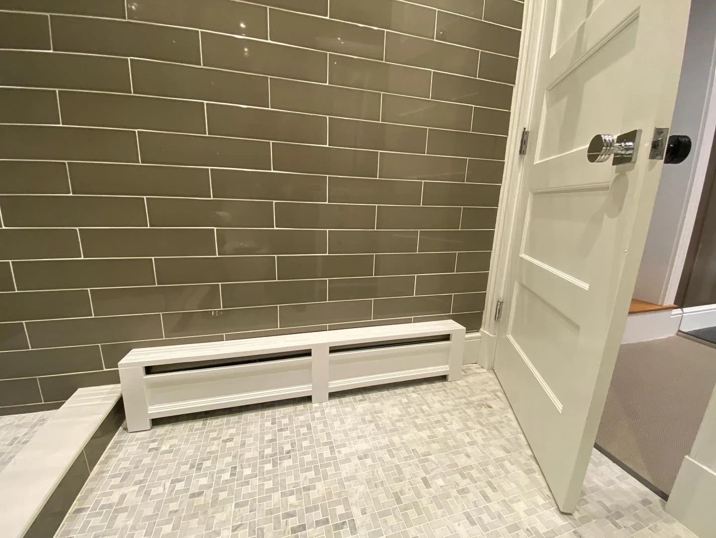 Custom baseboard cover