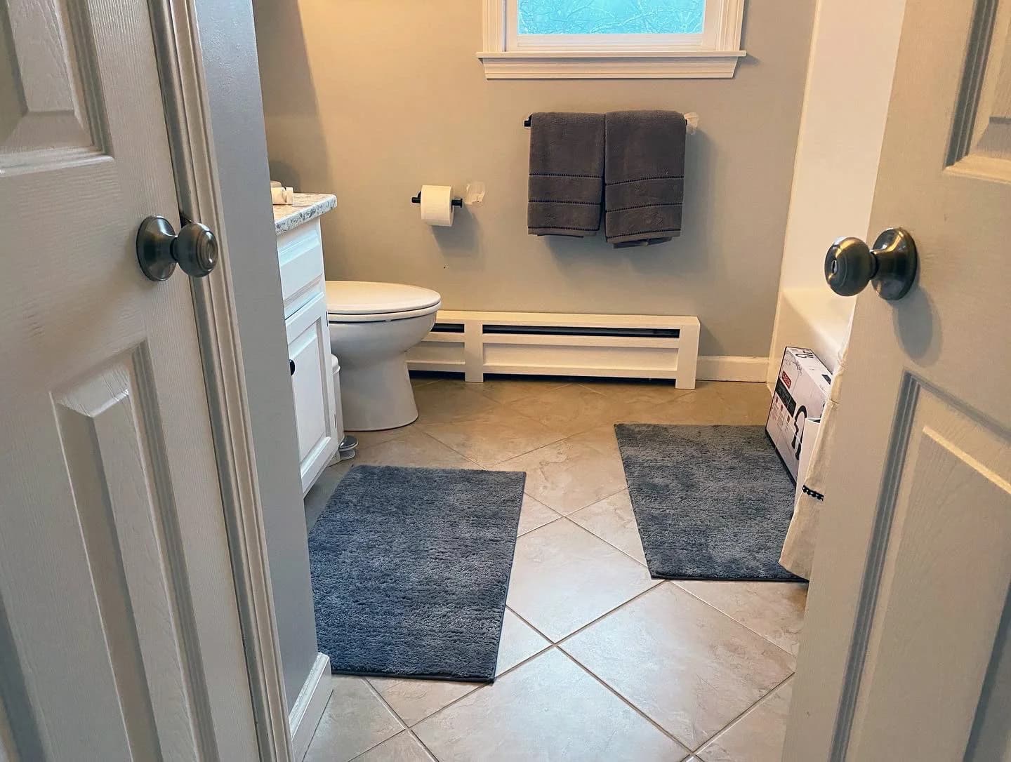 Custom baseboard cover