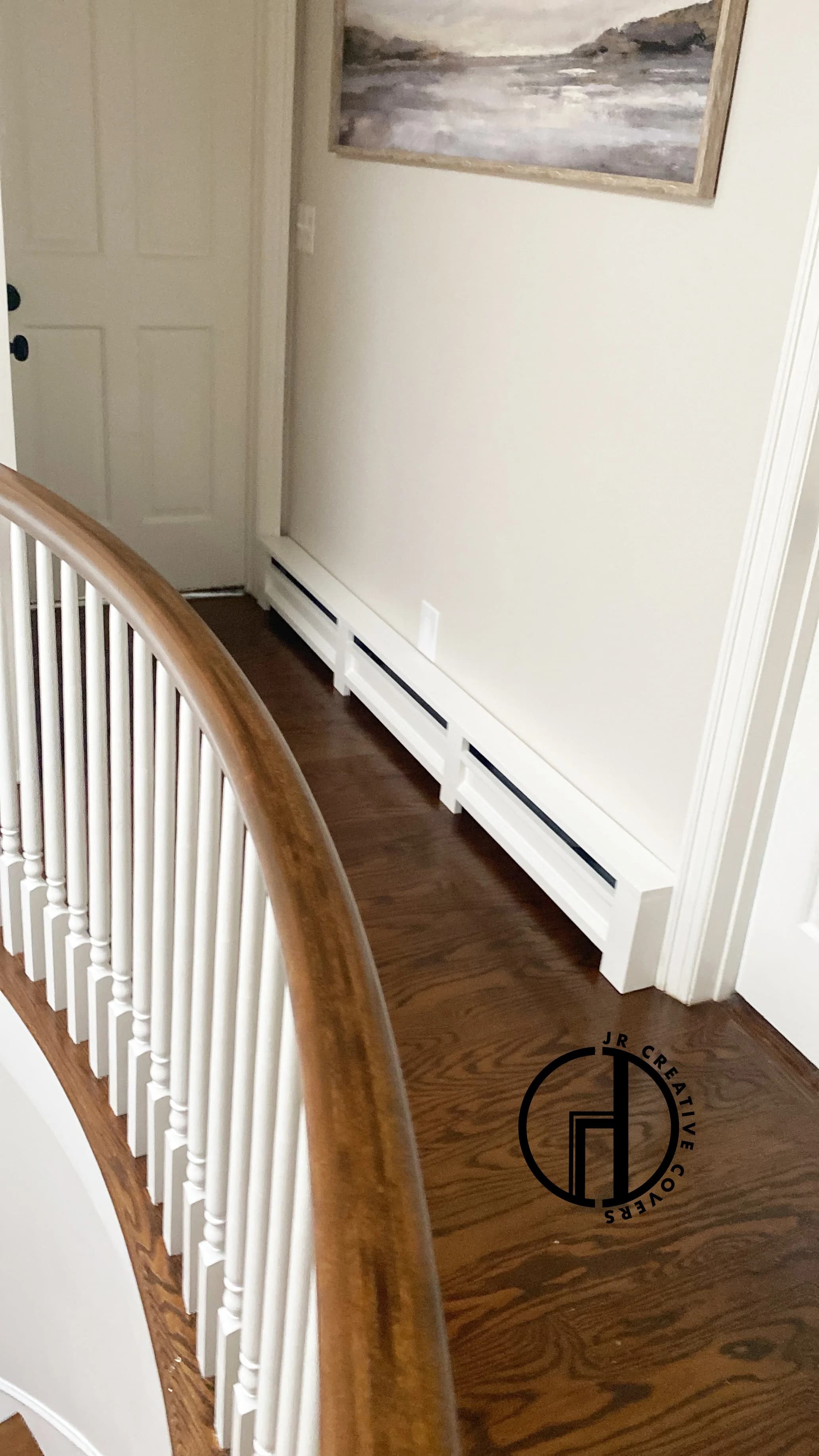 Custom baseboard cover