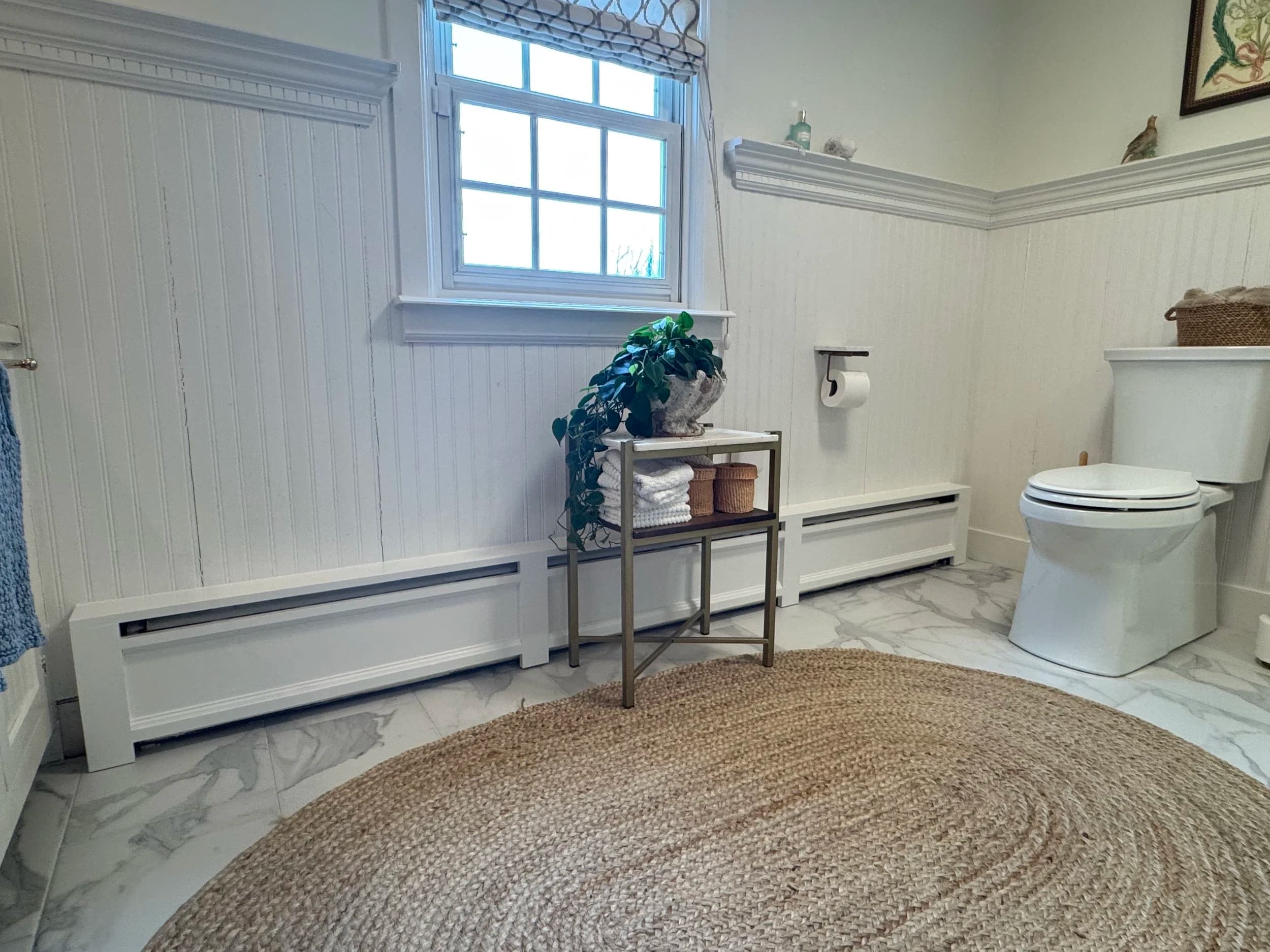 Custom baseboard cover