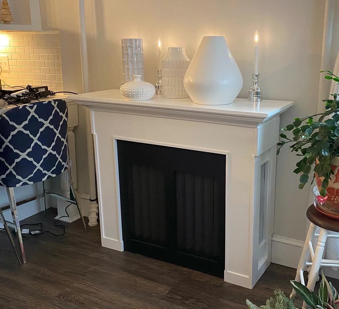 Custom radiator cover