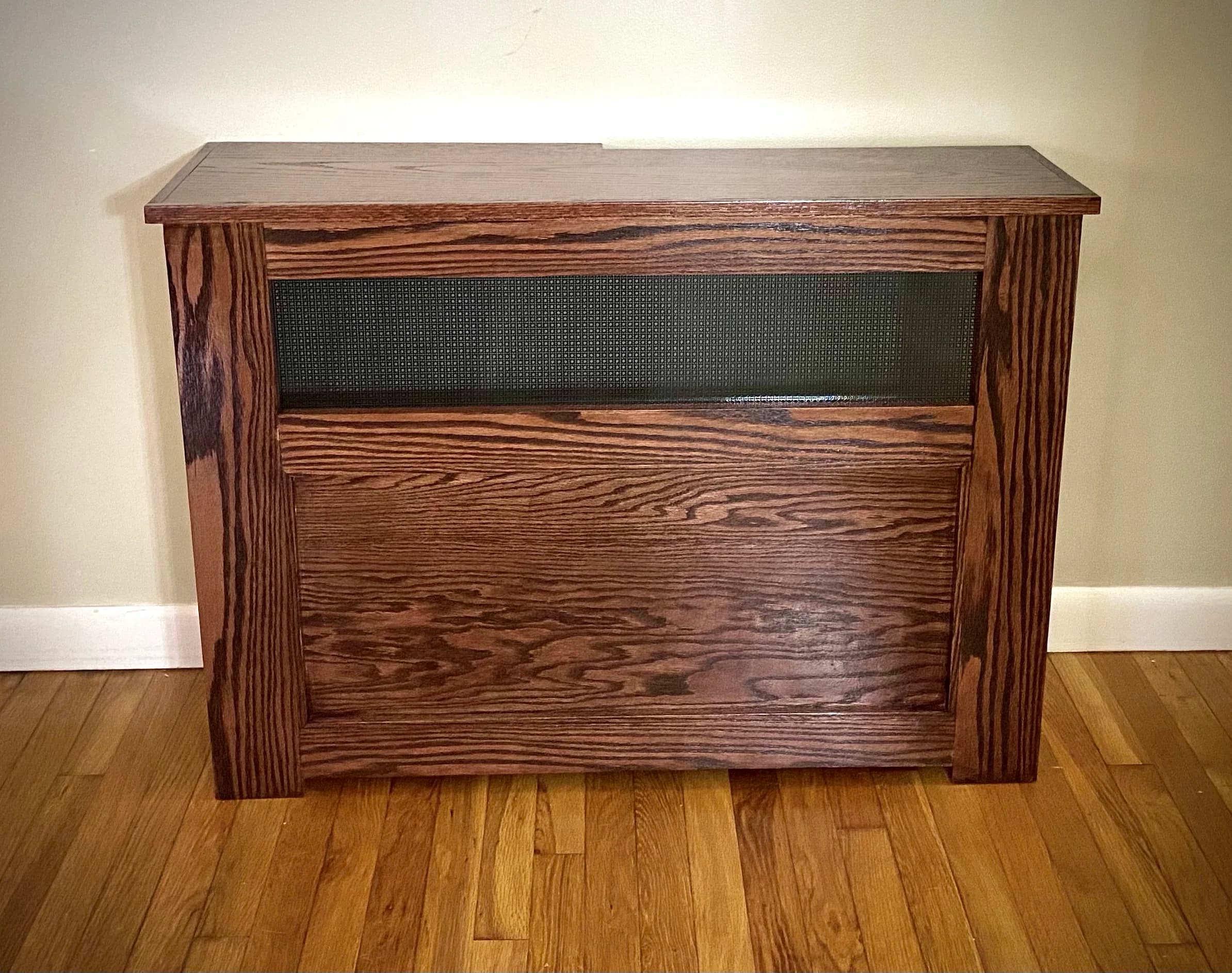 Custom radiator cover