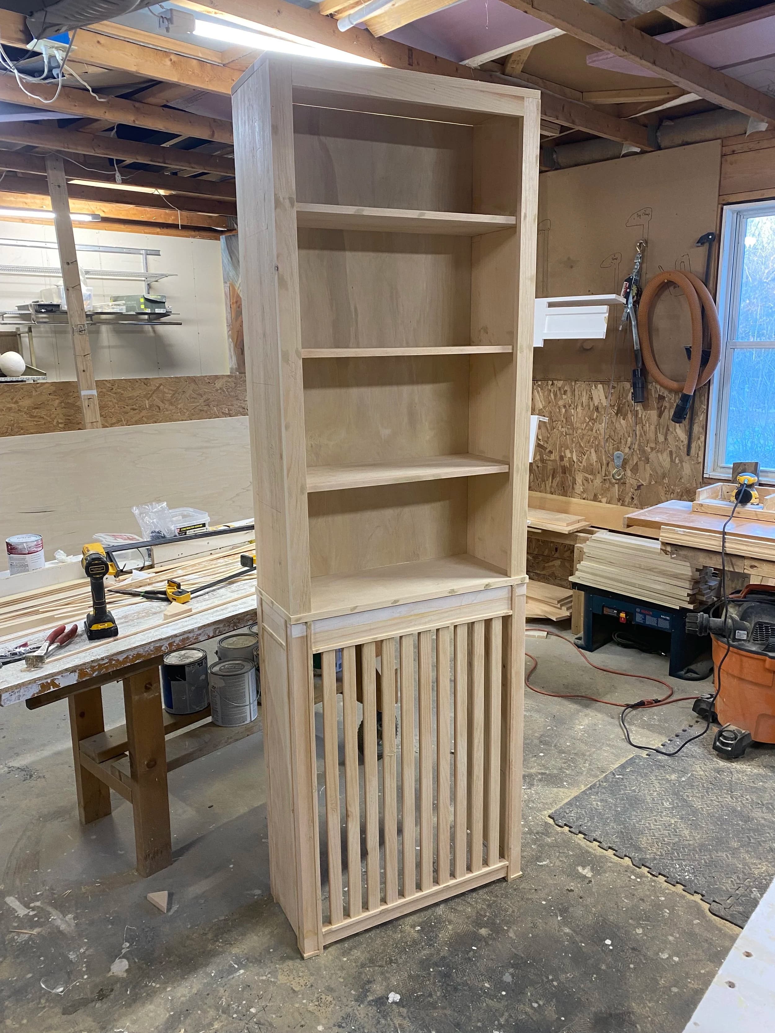 Custom radiator cover