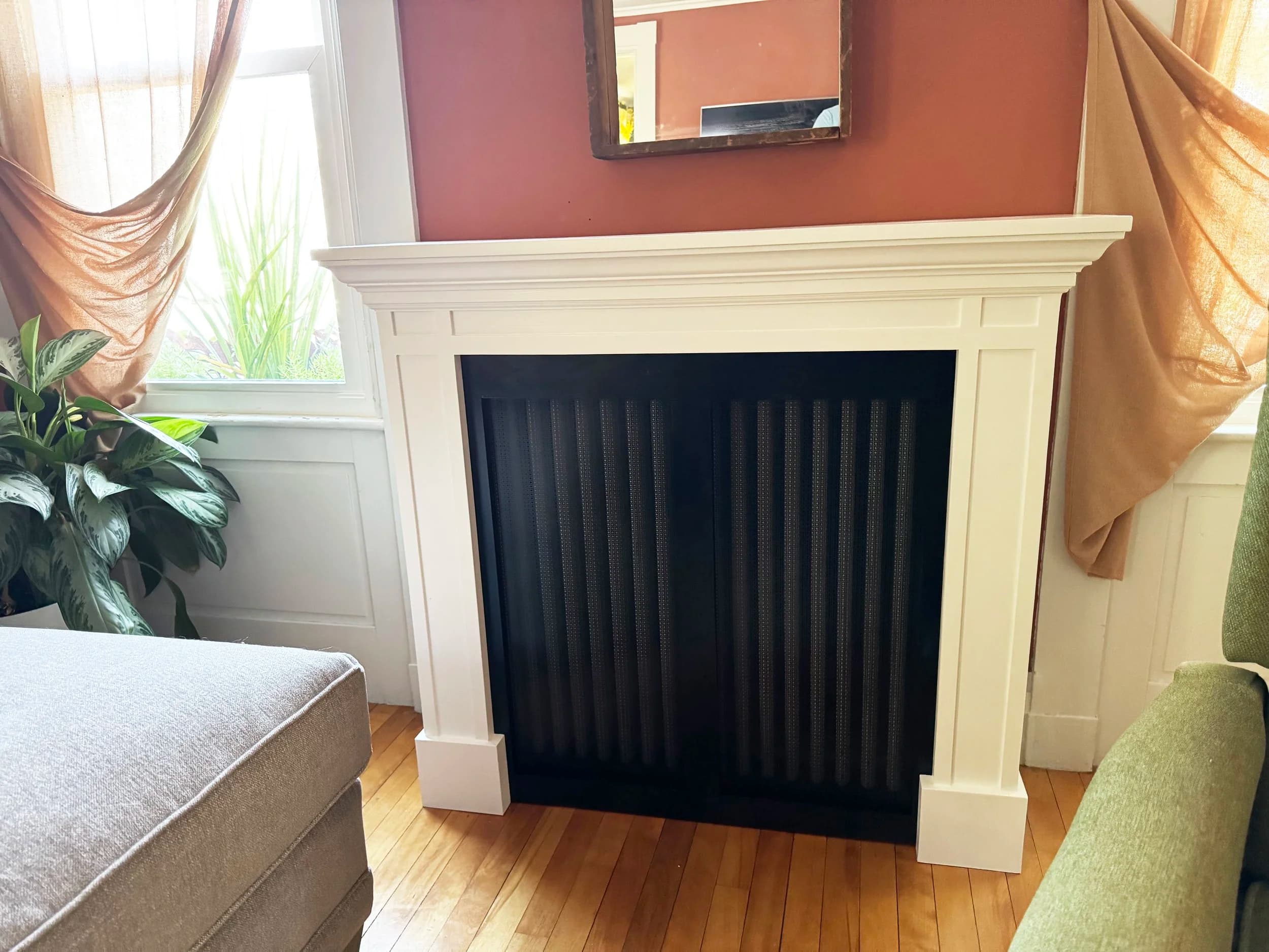 Custom radiator cover